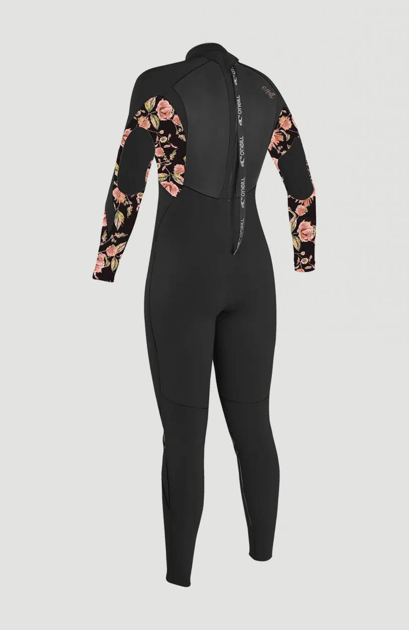 Epic 5/4mm Back Zip Full Wetsuit | Black