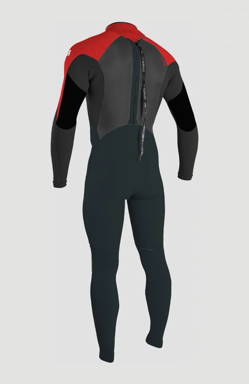 Epic 5/4mm Back Zip Full Wetsuit | Grey
