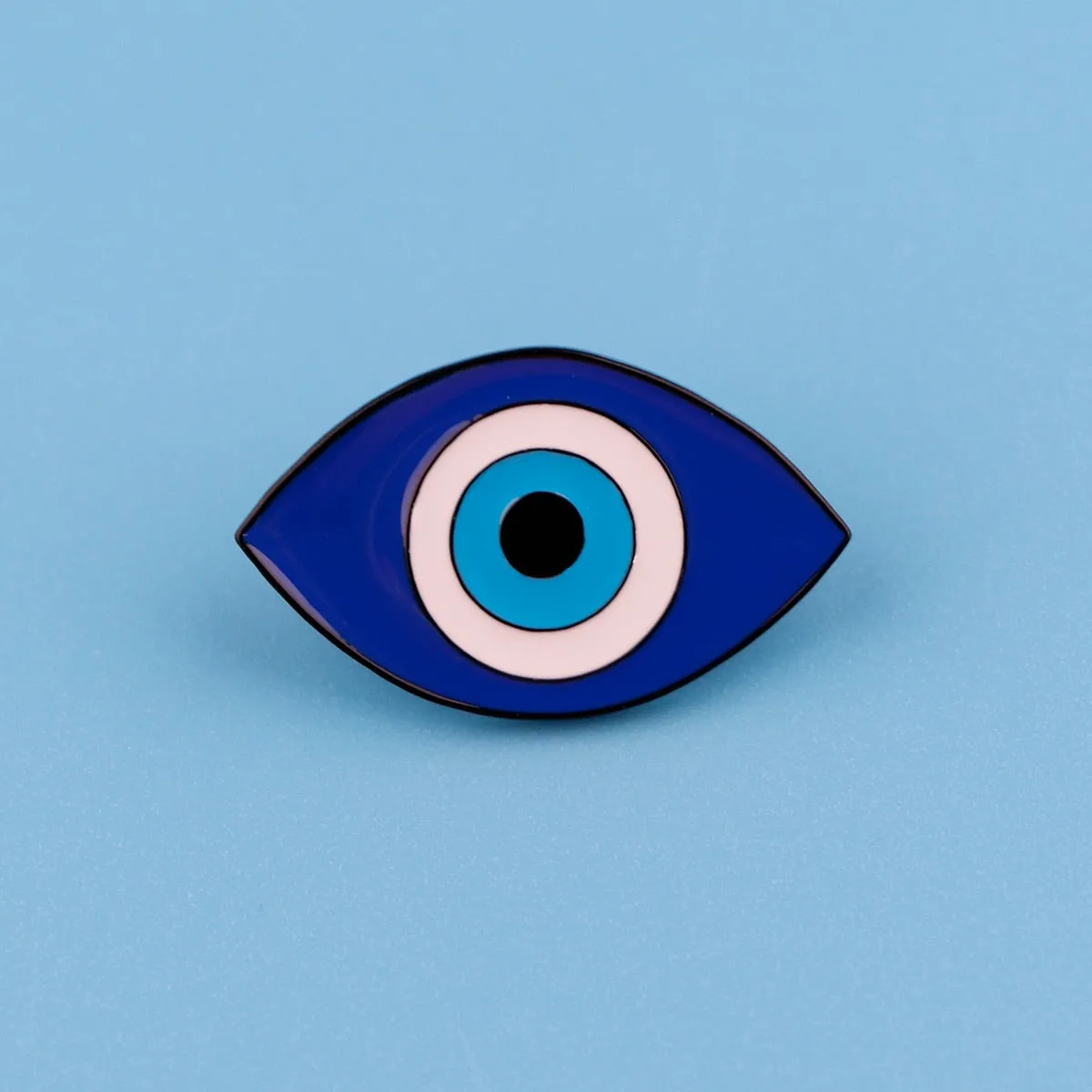 Exclusive Evil Eye Enamel Pins - Authentic Turkish Brooches for Trendy Fashion Lovers