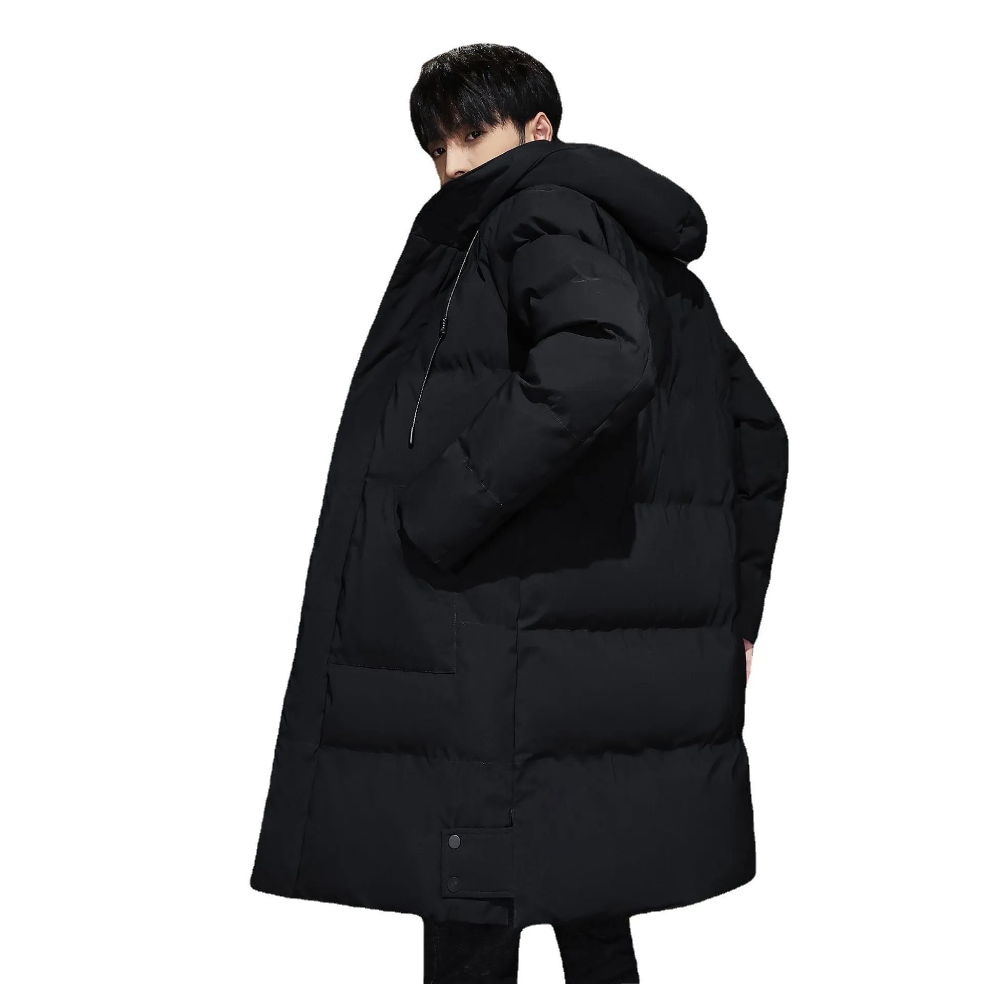 Fashionable and Handsome Thickened Winter Clothes, Cotton Coat Jacket for Men