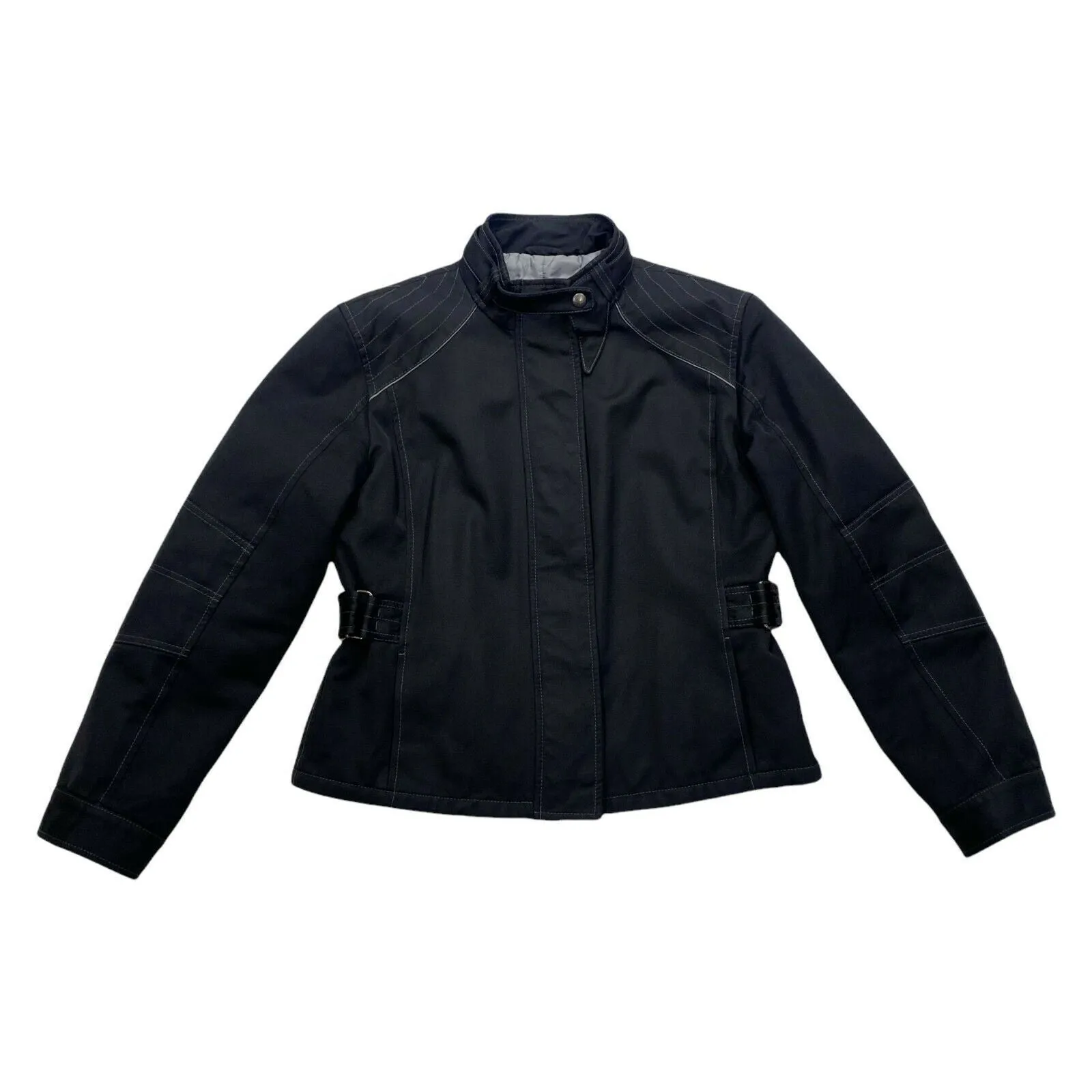 Fay Womens Black Jacket | Vintage Large Quilted High End Luxury Designer  VTG