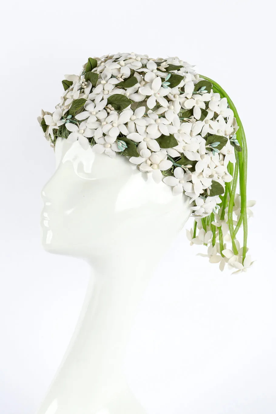 Floral Tarboosh Hat