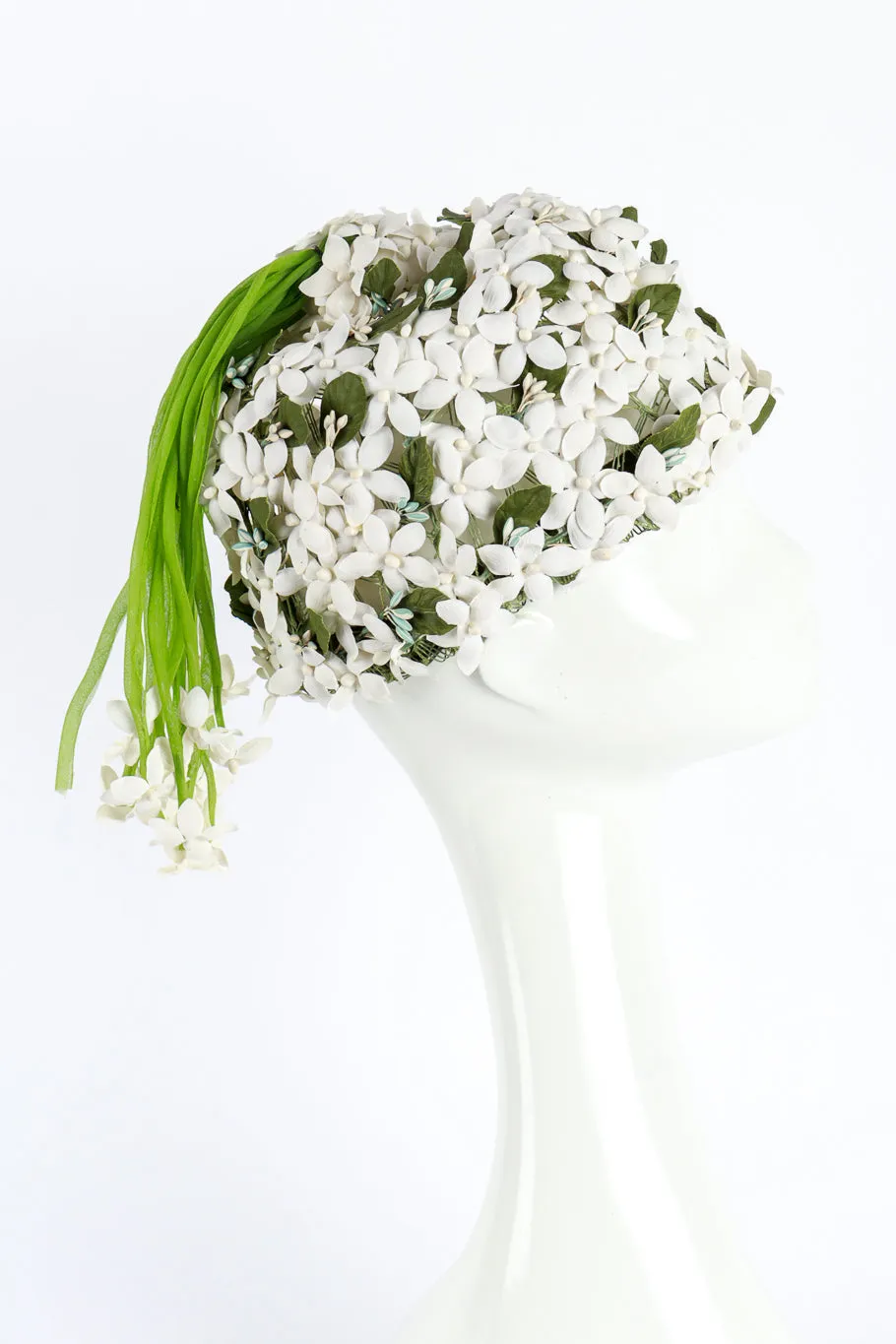 Floral Tarboosh Hat
