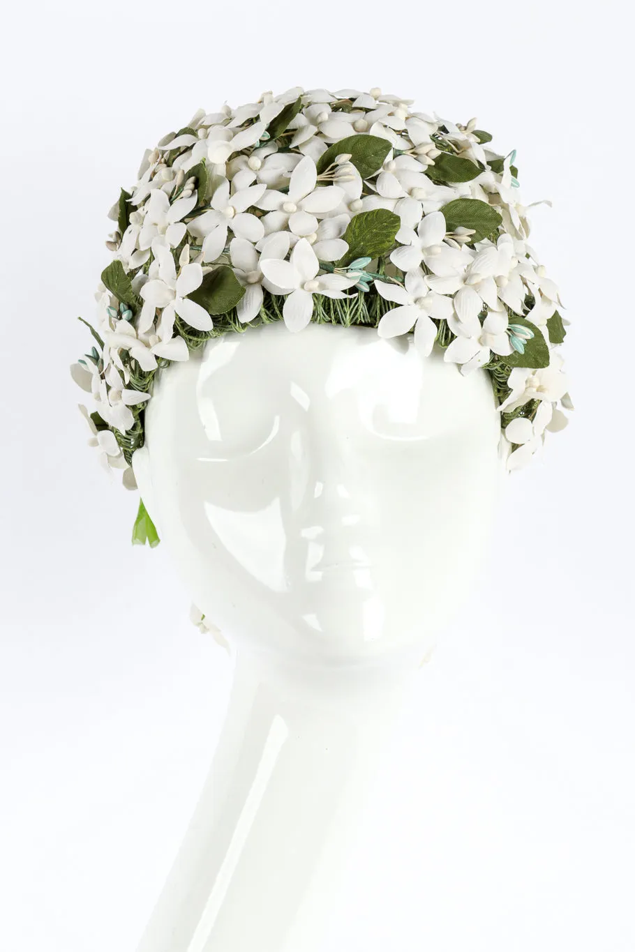Floral Tarboosh Hat