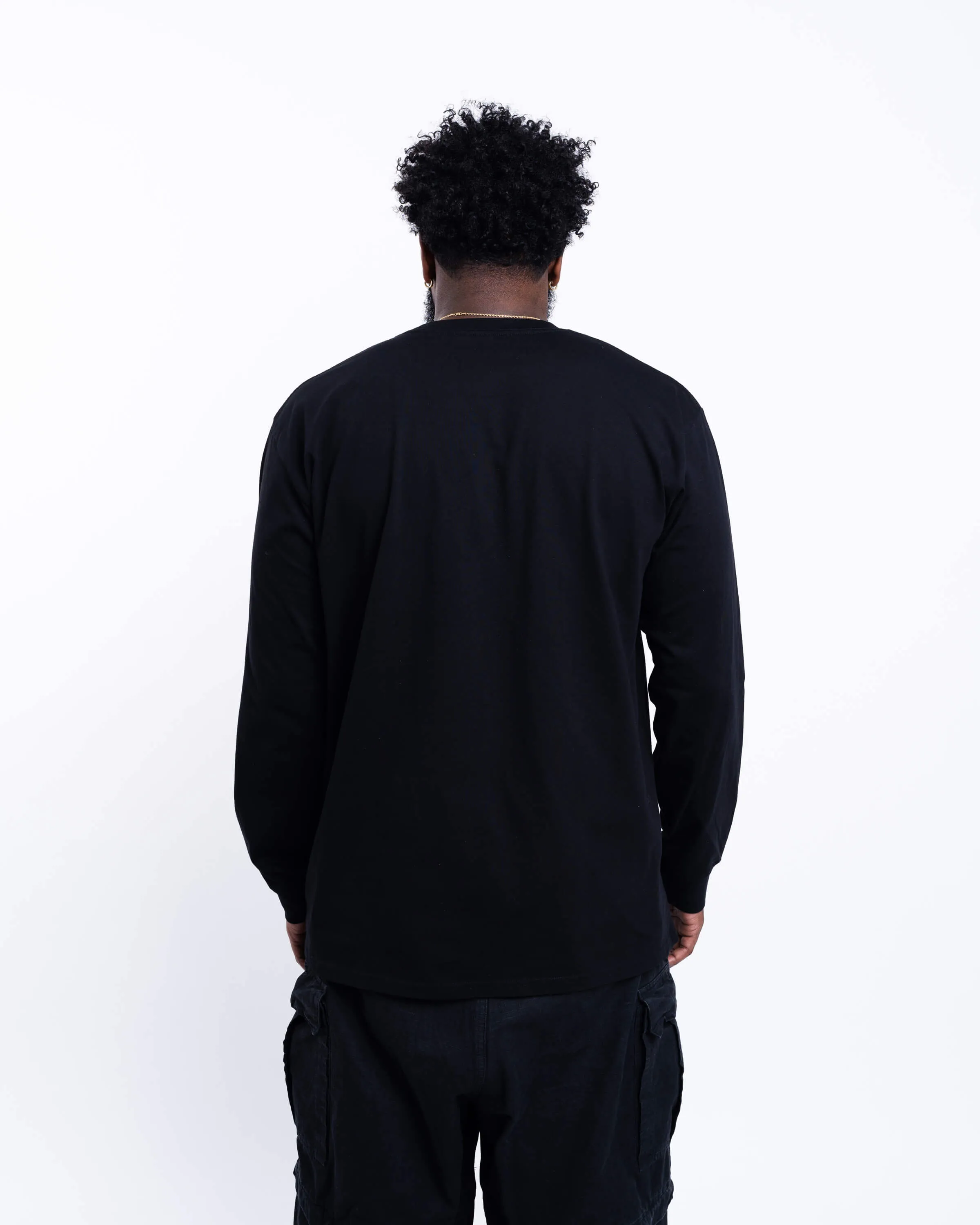 Foil Long Sleeve - Black/Gold