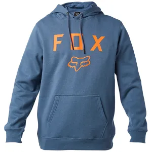 Fox Legacy Moth Pullover Fleece Hoody - Blue Steel