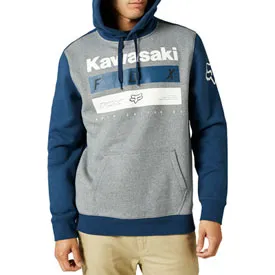 FOX RACING KAWASAKI STRIPES HOODED SWEATSHIRT