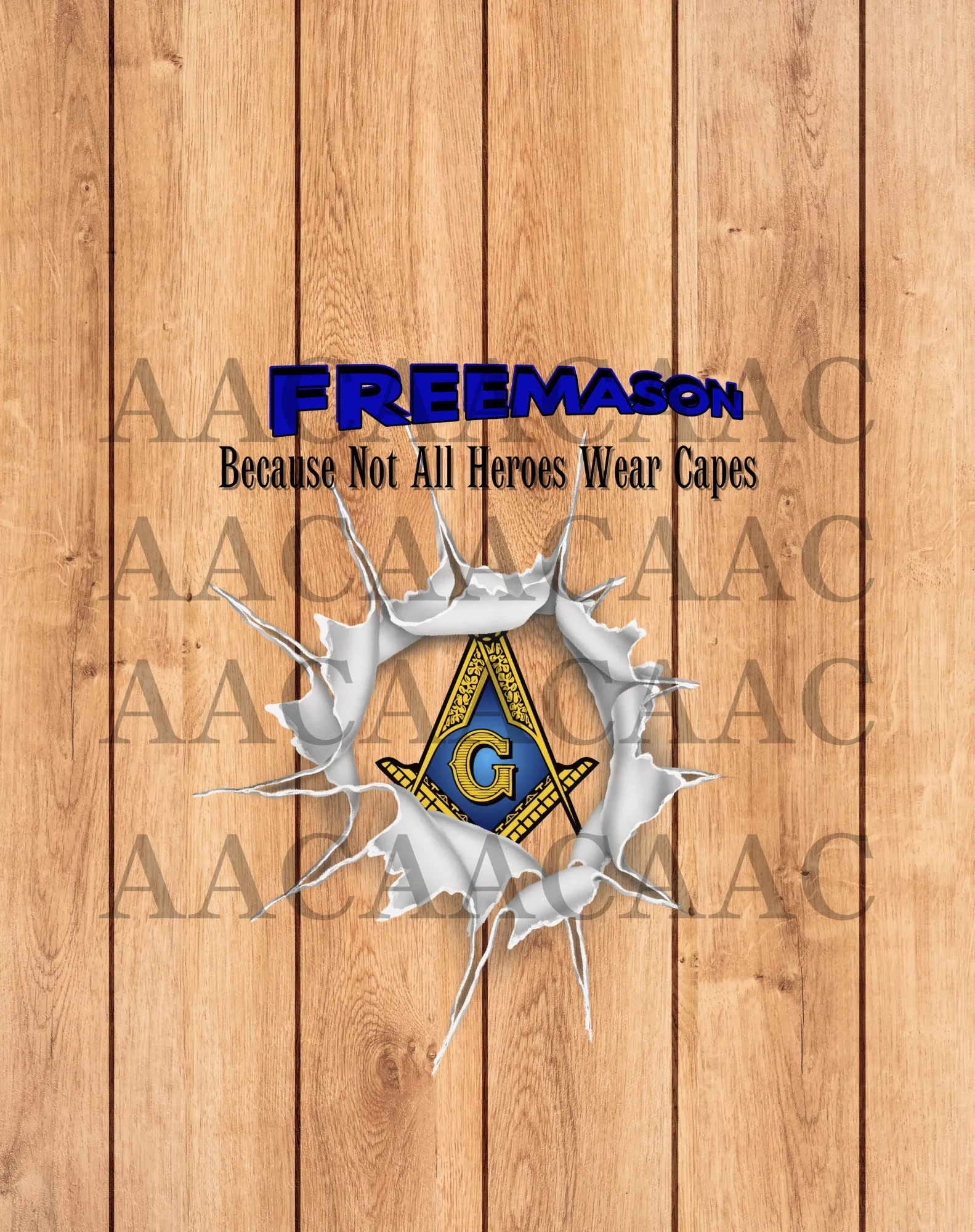 Freemason no cape Design