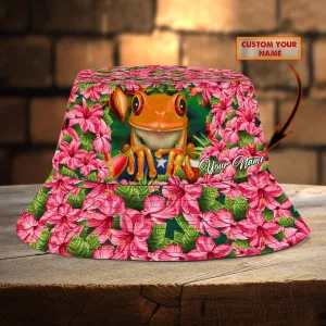 Frog - Bucket Hat - Seashell - QA99 - 62
