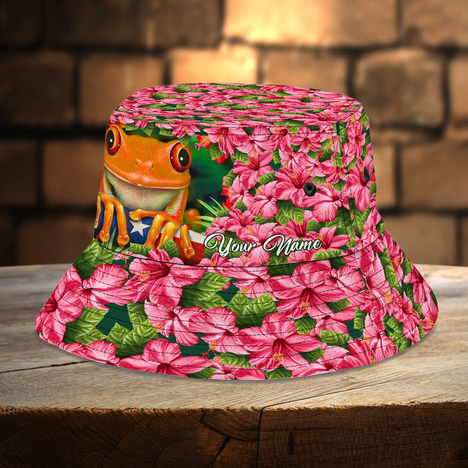 Frog - Bucket Hat - Seashell - QA99 - 62