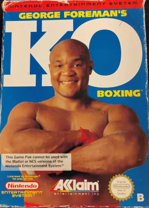 George Foreman's KO Boxing i æske (ESP) (U. manual) (Kosmetiske fejl)