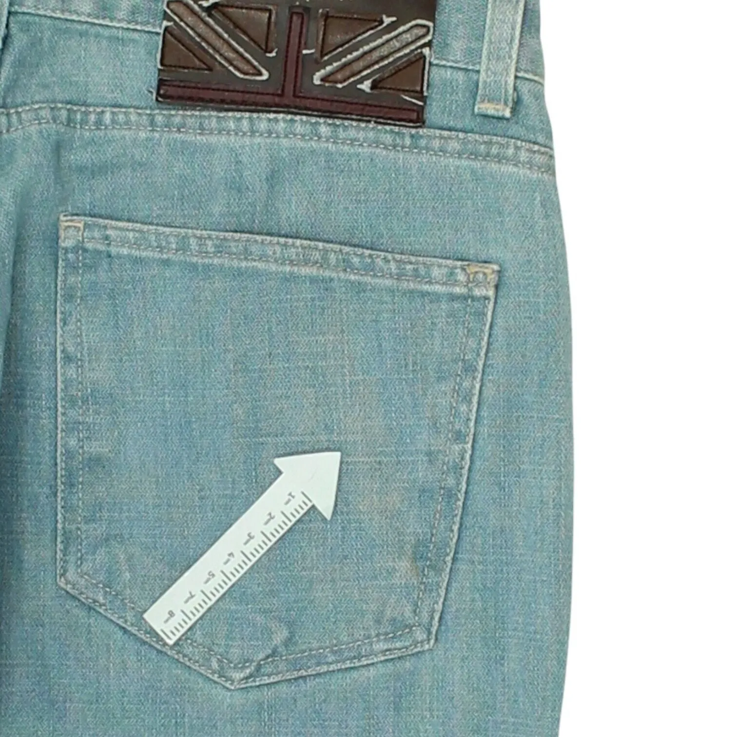 GF Ferre Mens Jeans | Vintage Blue High End Straight Leg Casual Designer Denim
