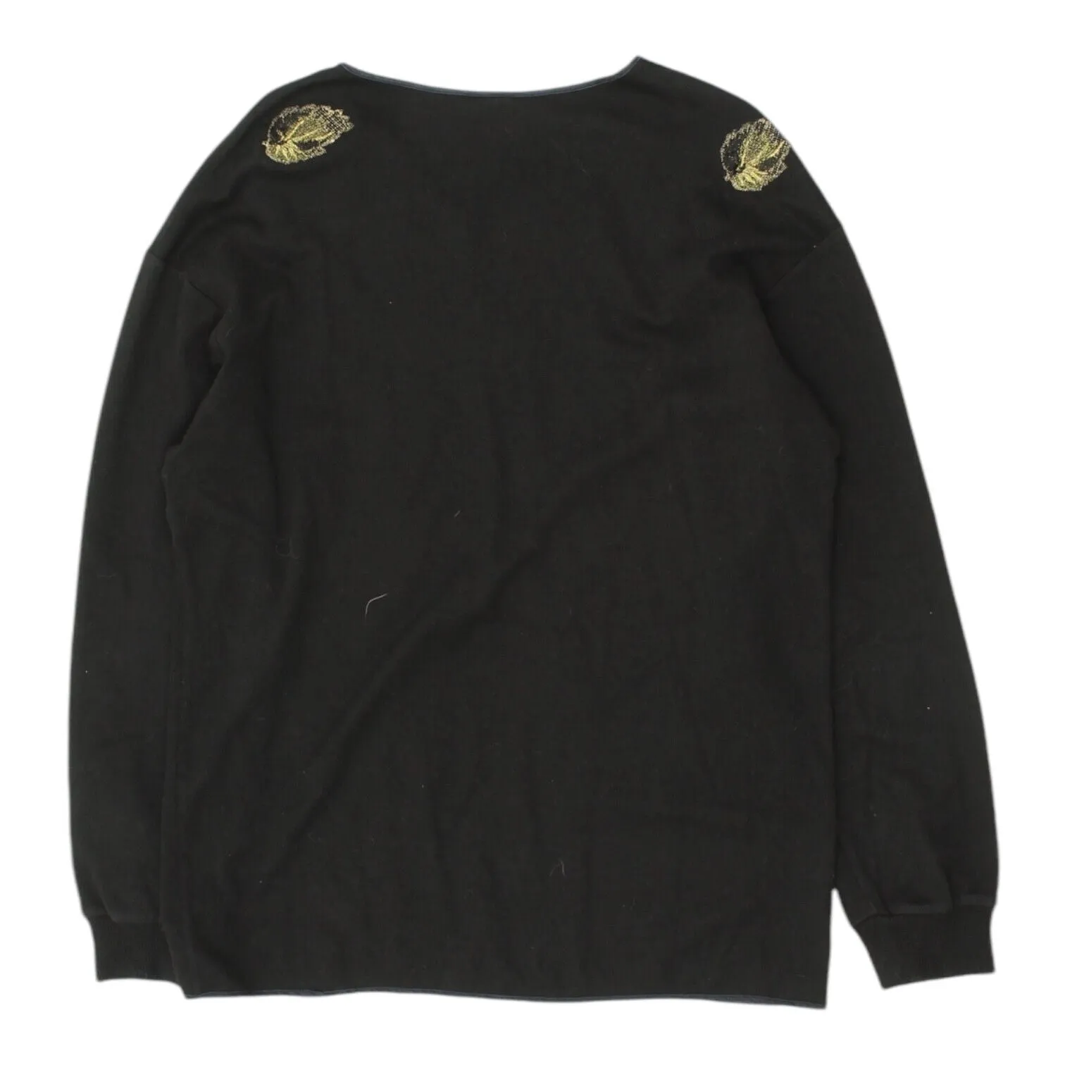 Gianfranco Ferre Black Jumper | Vintage High End Womens Designer Sweater