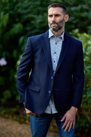 Gun Hill Mens Wansford Jacket - Navy