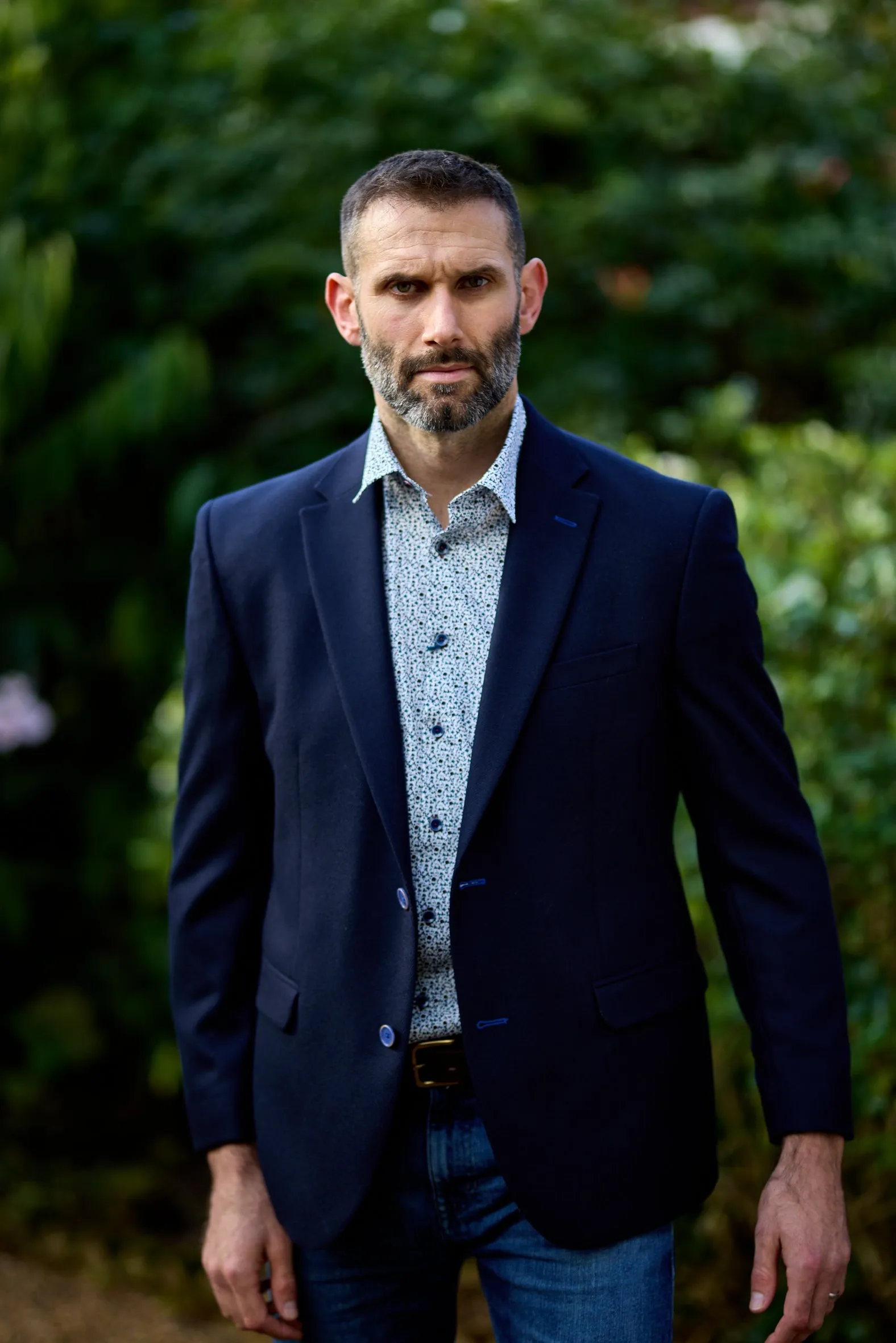 Gun Hill Mens Wansford Jacket - Navy