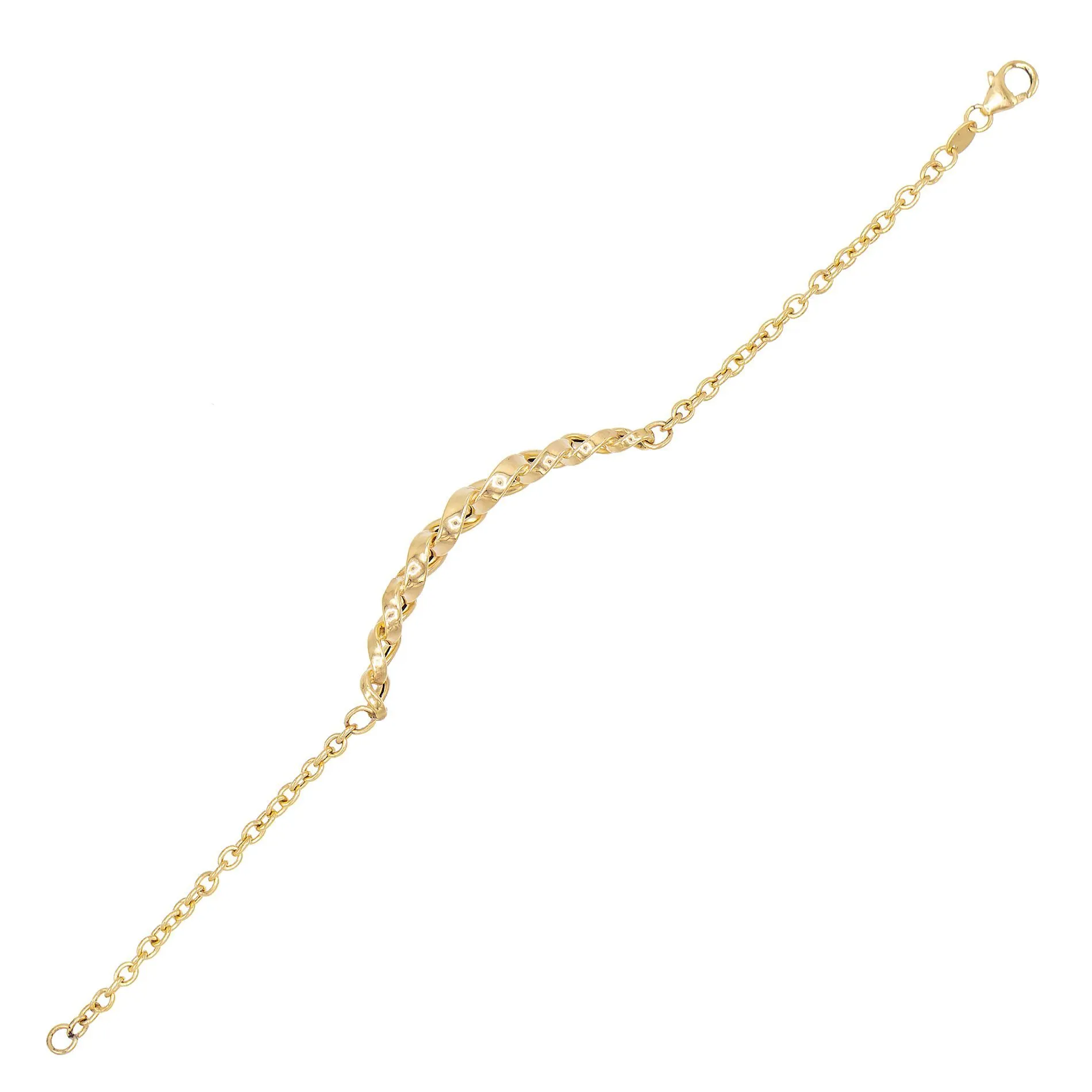 Hard Chain Bracelet 14K