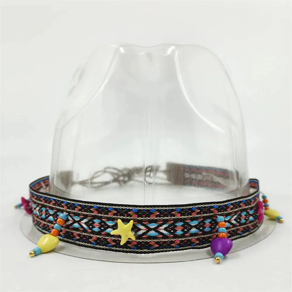 Hat Minimalist Belt Accessories Straw Hat Accessories Men's and Women's Hat Belt Fedora Hat Fashion Decoration