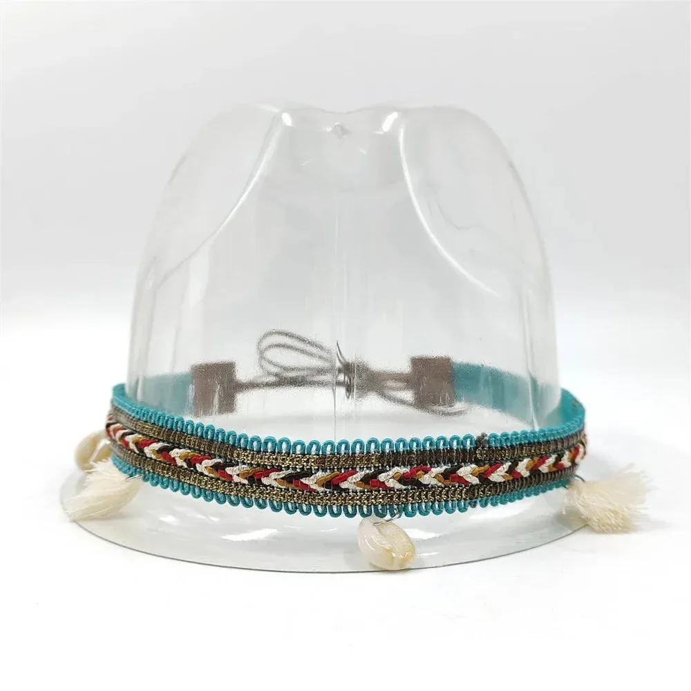 Hat Minimalist Belt Accessories Straw Hat Accessories Men's and Women's Hat Belt Fedora Hat Fashion Decoration