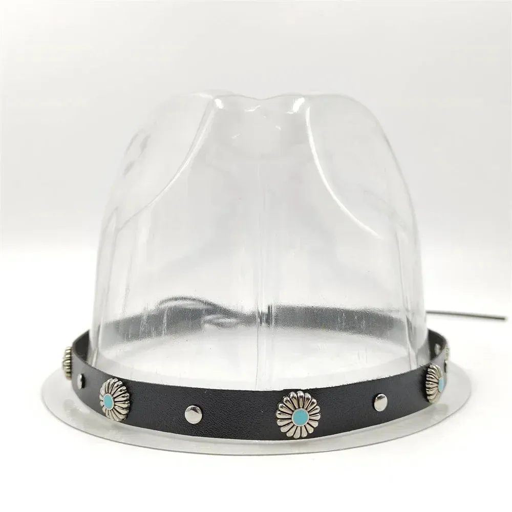 Hat Minimalist Belt Accessories Straw Hat Accessories Men's and Women's Hat Belt Fedora Hat Fashion Decoration