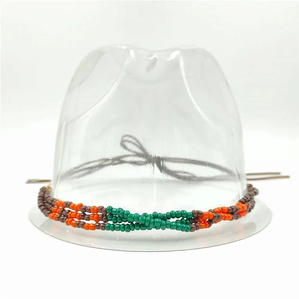 Hat Minimalist Belt Accessories Straw Hat Accessories Men's and Women's Hat Belt Fedora Hat Fashion Decoration