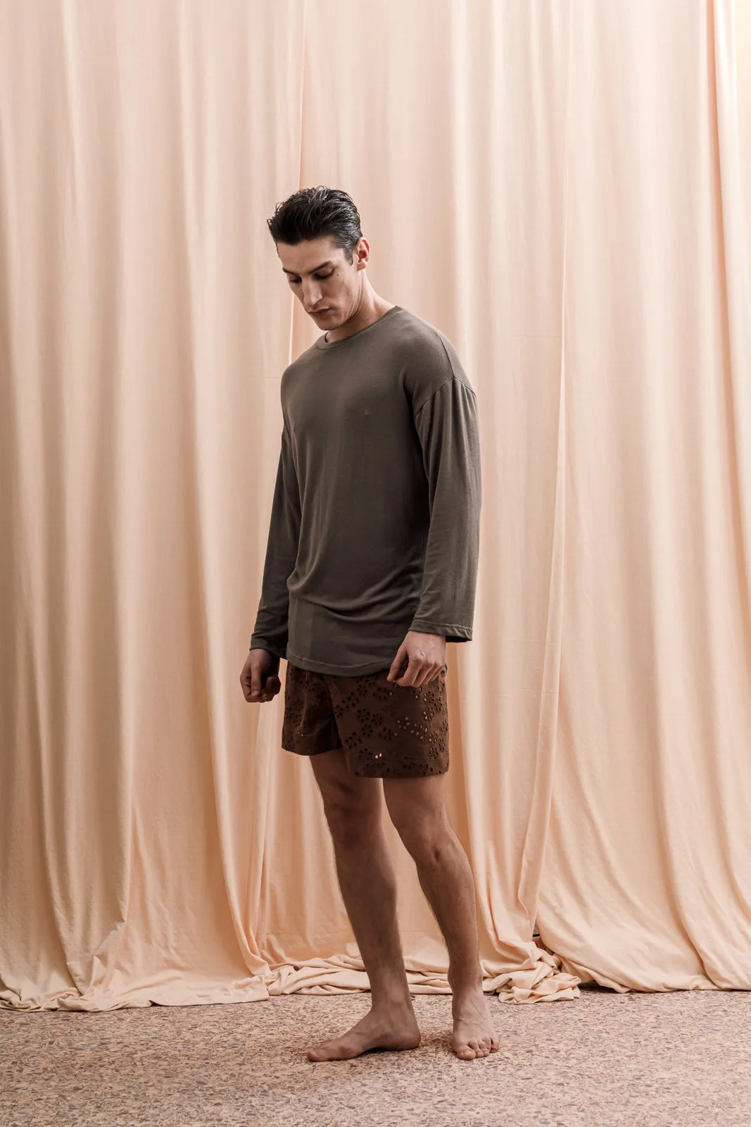 Hebe T-shirt Khaki