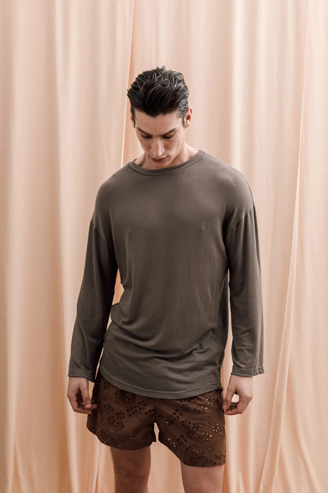 Hebe T-shirt Khaki