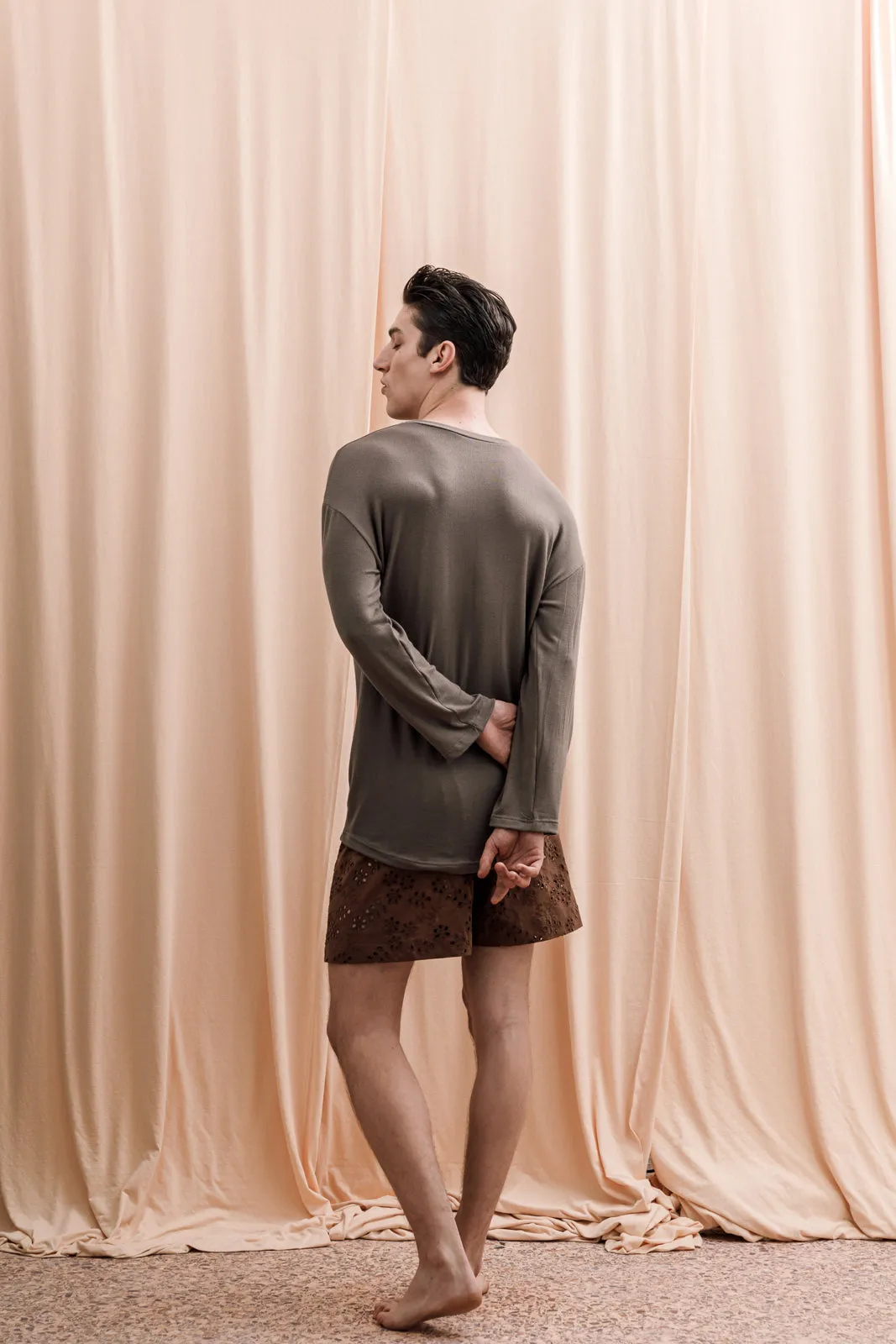 Hebe T-shirt Khaki