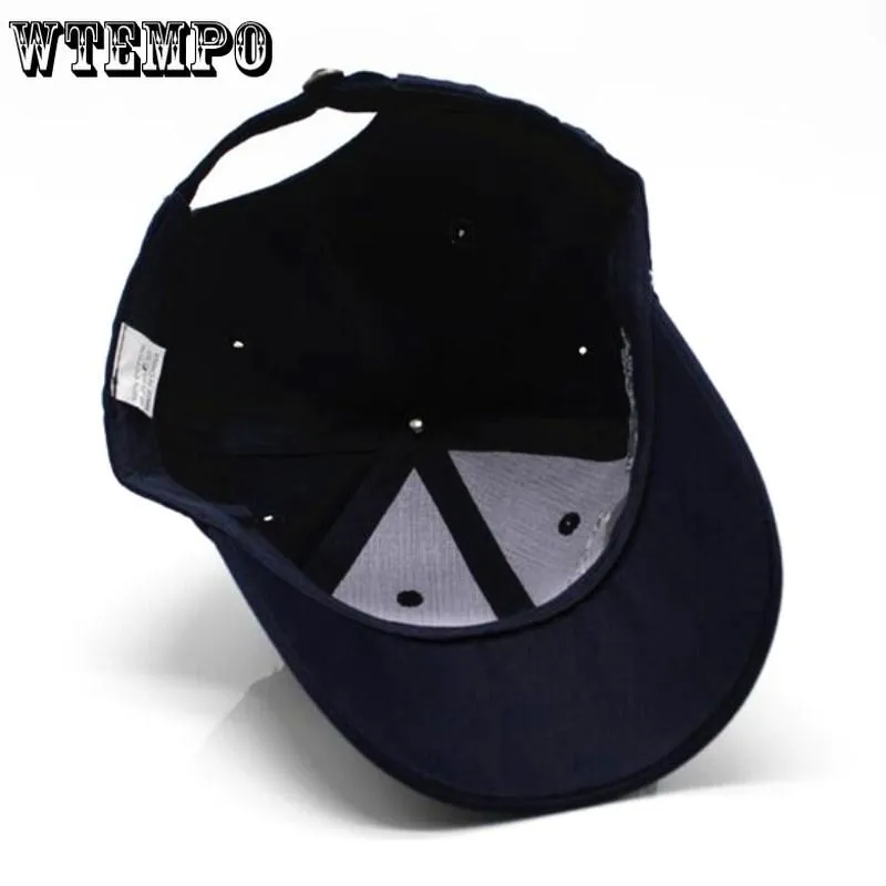 High Quality Unisex 100% Cotton Outdoor Baseball Cap Skull Embroidery Snapback Fashion Sports H
