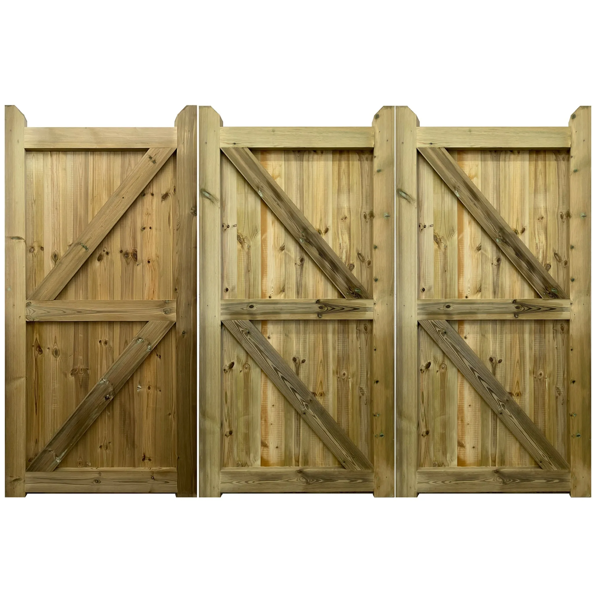 Highampton Gates Bifold 3 Leaf