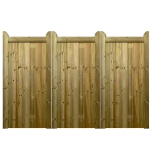 Highampton Gates Bifold 3 Leaf
