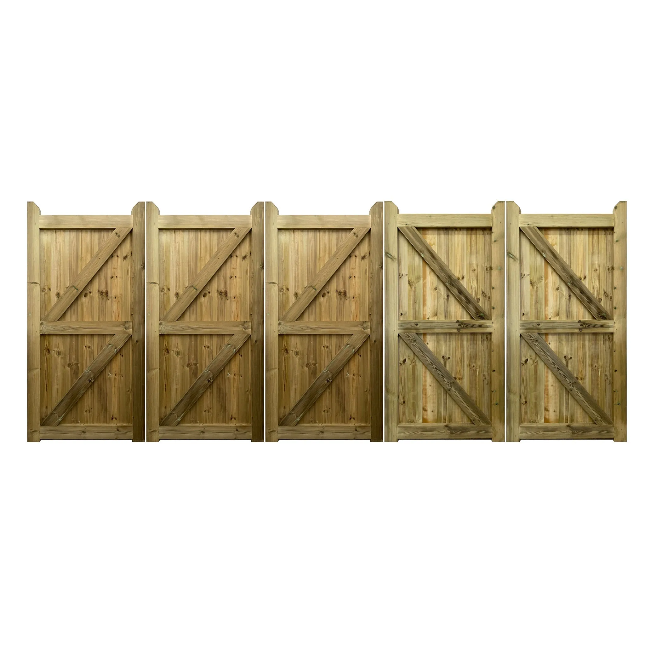 Highampton gates Bifold 5 Leaf