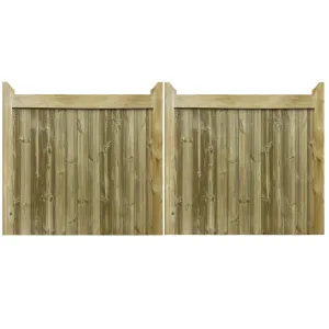 Highampton Mortise and Tenon T&G Entrance Gate (Pair)