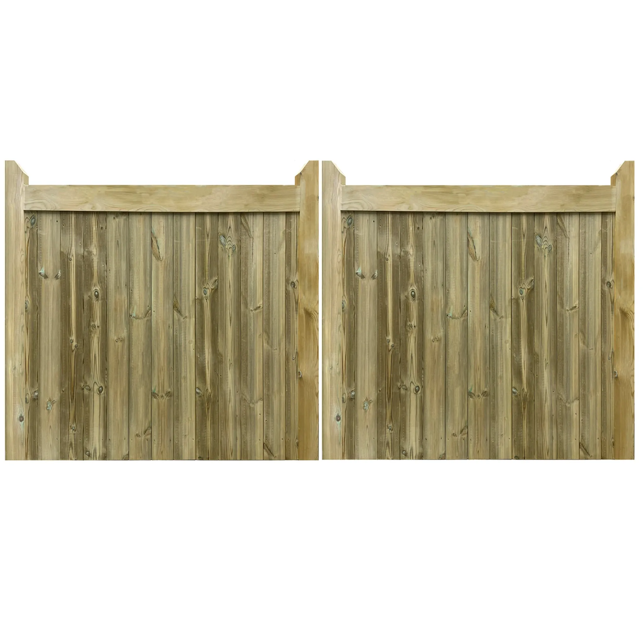 Highampton Mortise and Tenon T&G Entrance Gate (Pair)