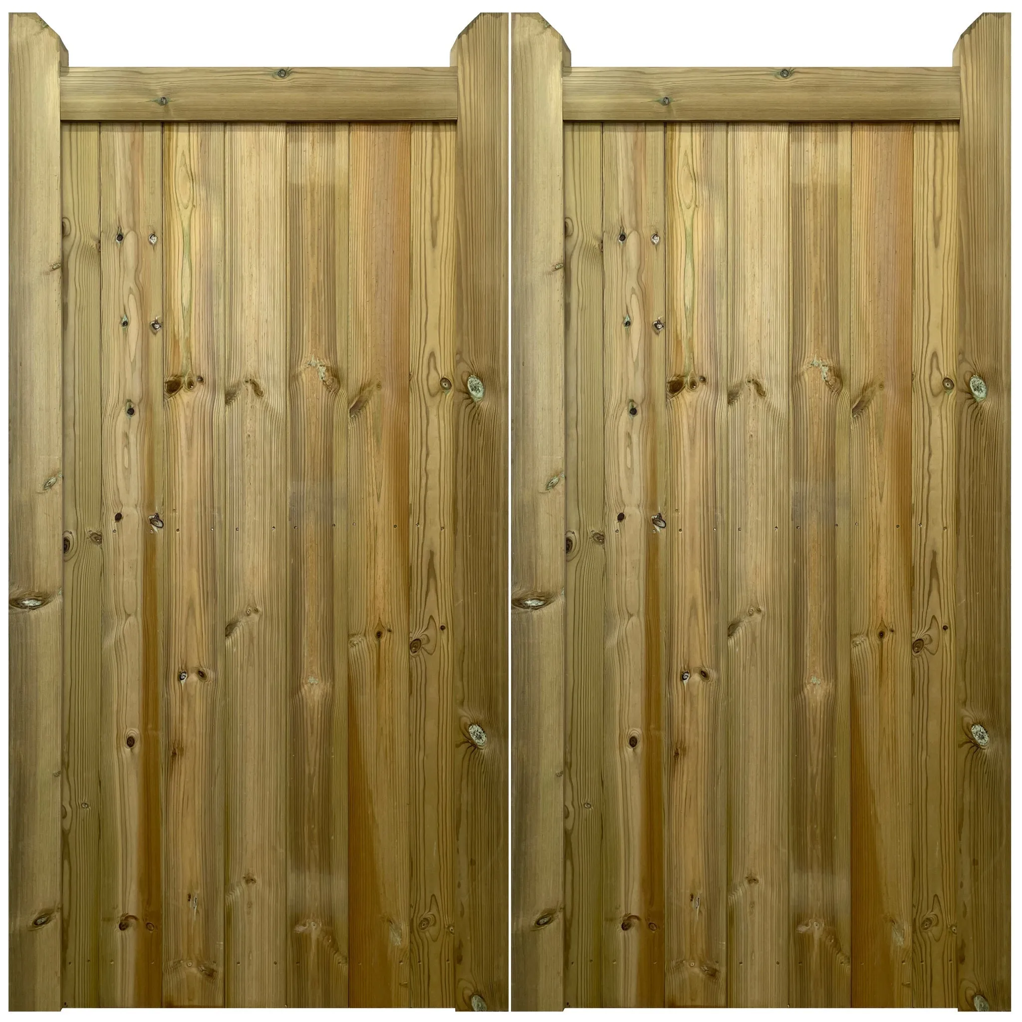 Highampton Mortise and Tenon T&G Entrance Gate (Pair)