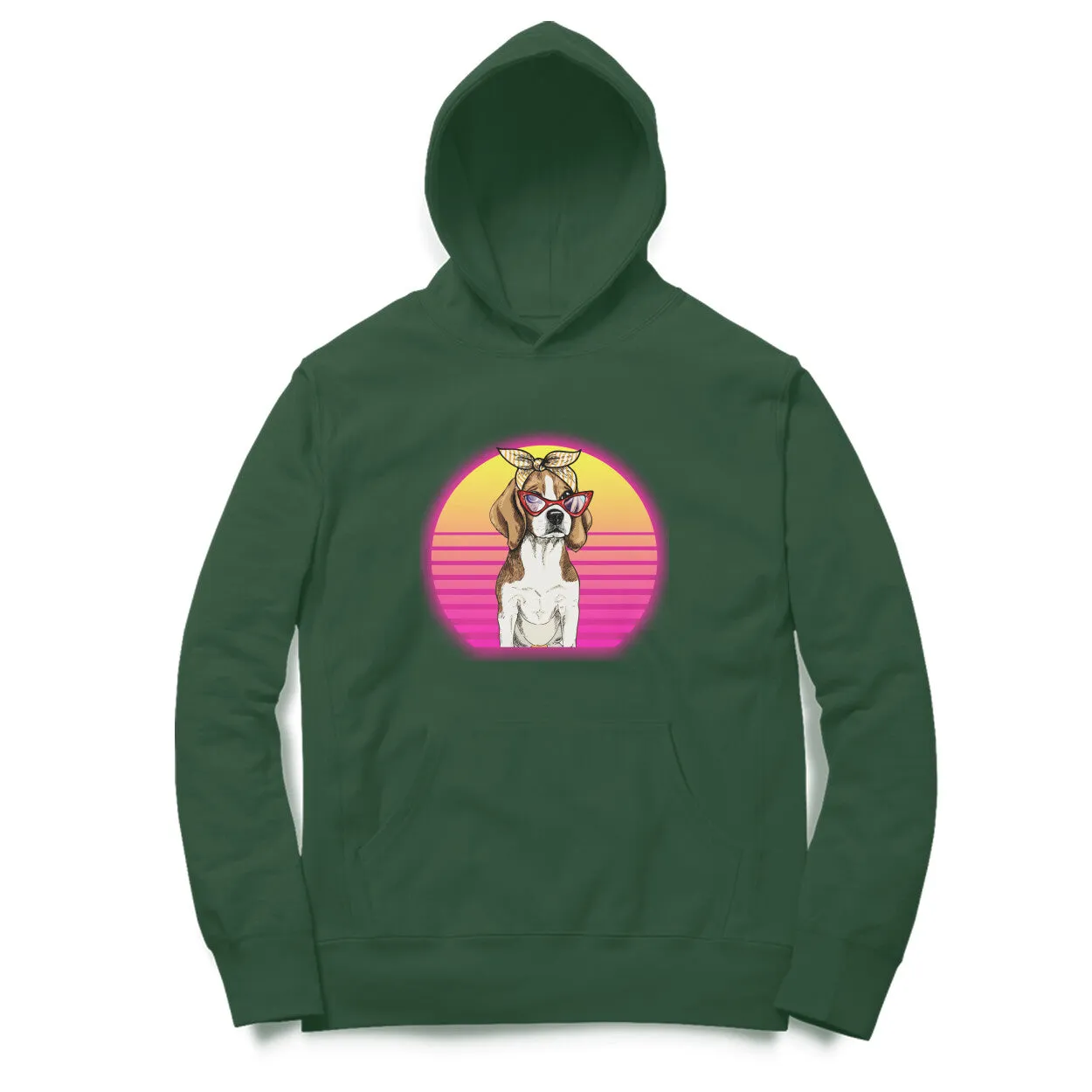 Hoodie (Men) - Lil Miss Beagle (12 Colours)