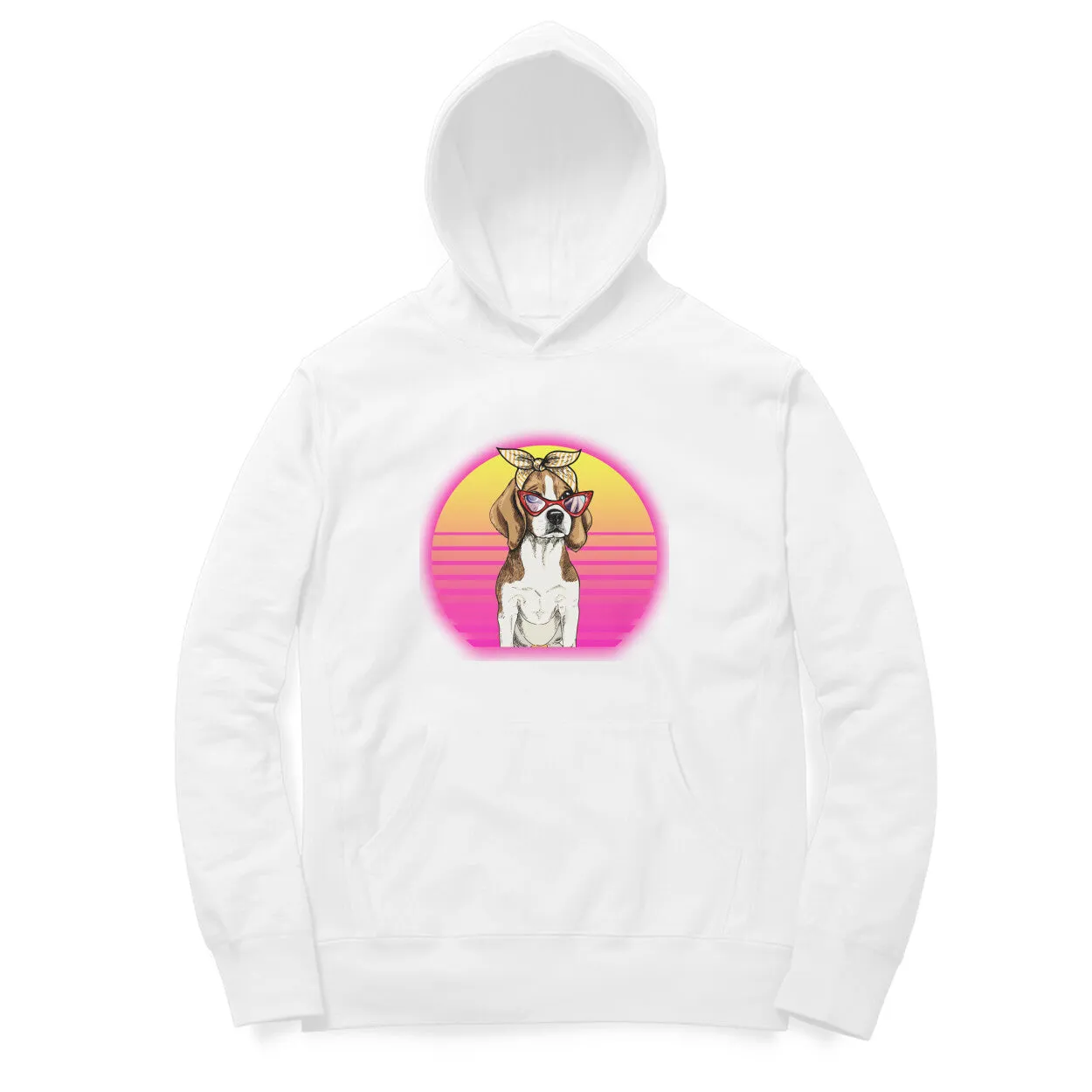 Hoodie (Men) - Lil Miss Beagle (12 Colours)