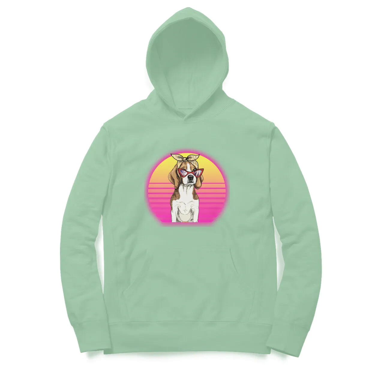 Hoodie (Men) - Lil Miss Beagle (12 Colours)