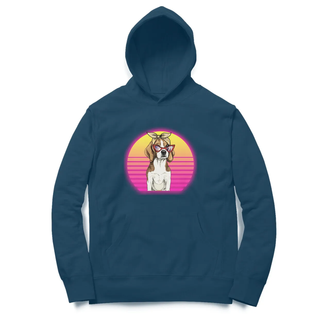 Hoodie (Men) - Lil Miss Beagle (12 Colours)