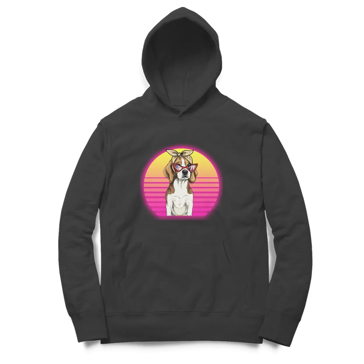 Hoodie (Men) - Lil Miss Beagle (12 Colours)