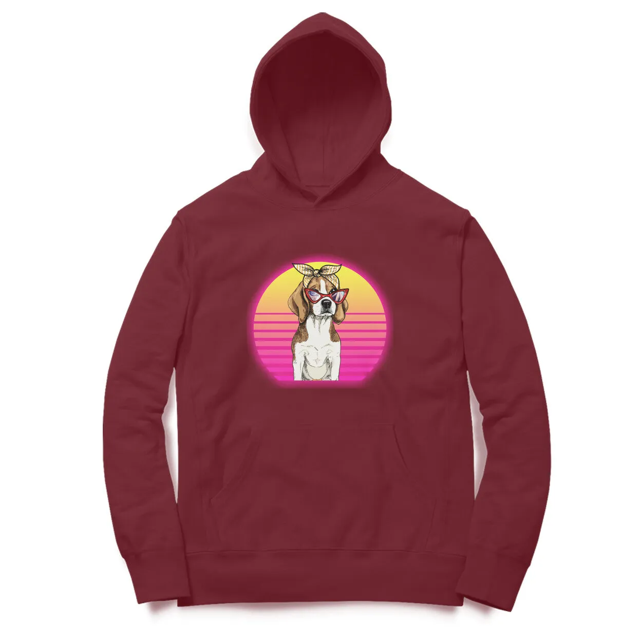Hoodie (Men) - Lil Miss Beagle (12 Colours)