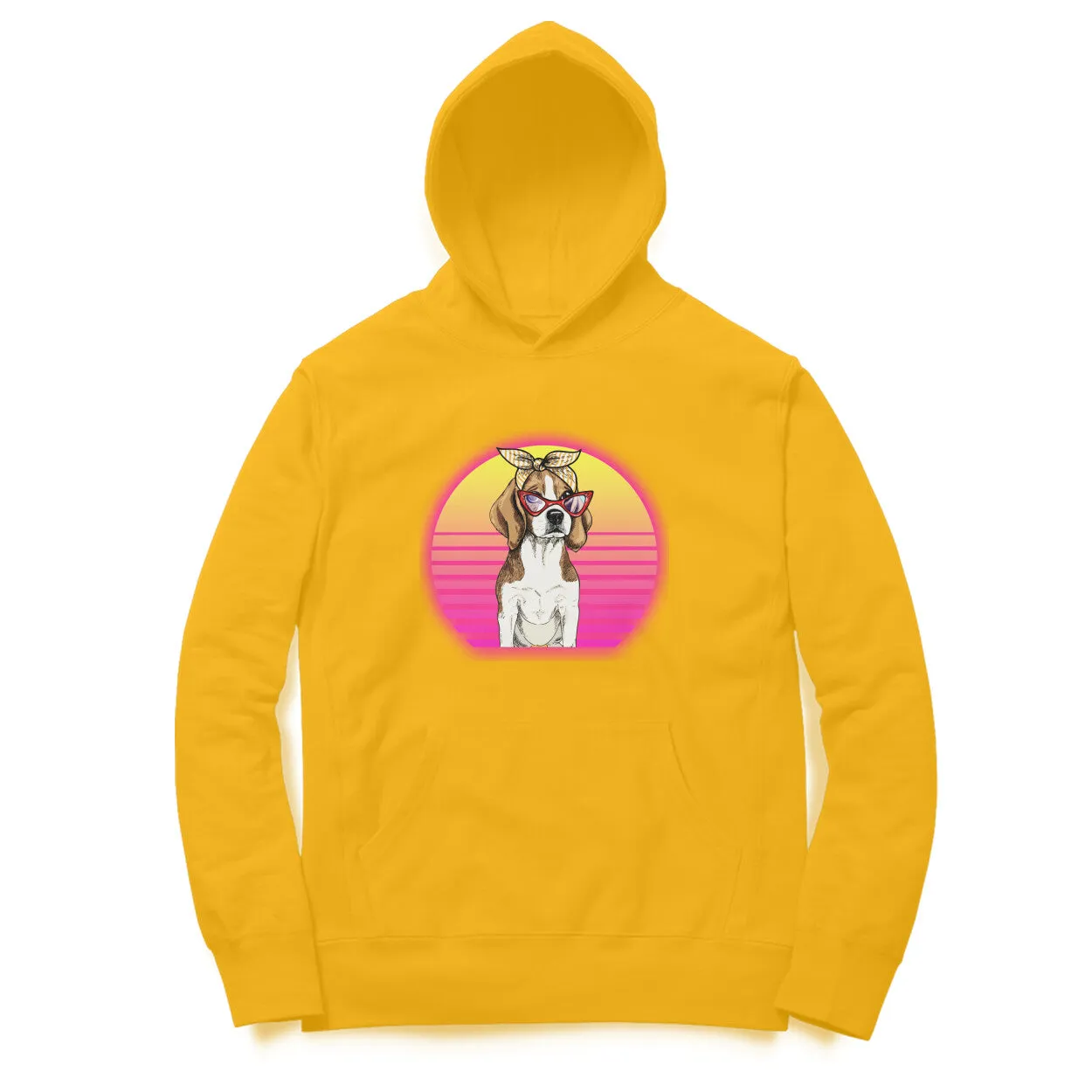 Hoodie (Men) - Lil Miss Beagle (12 Colours)