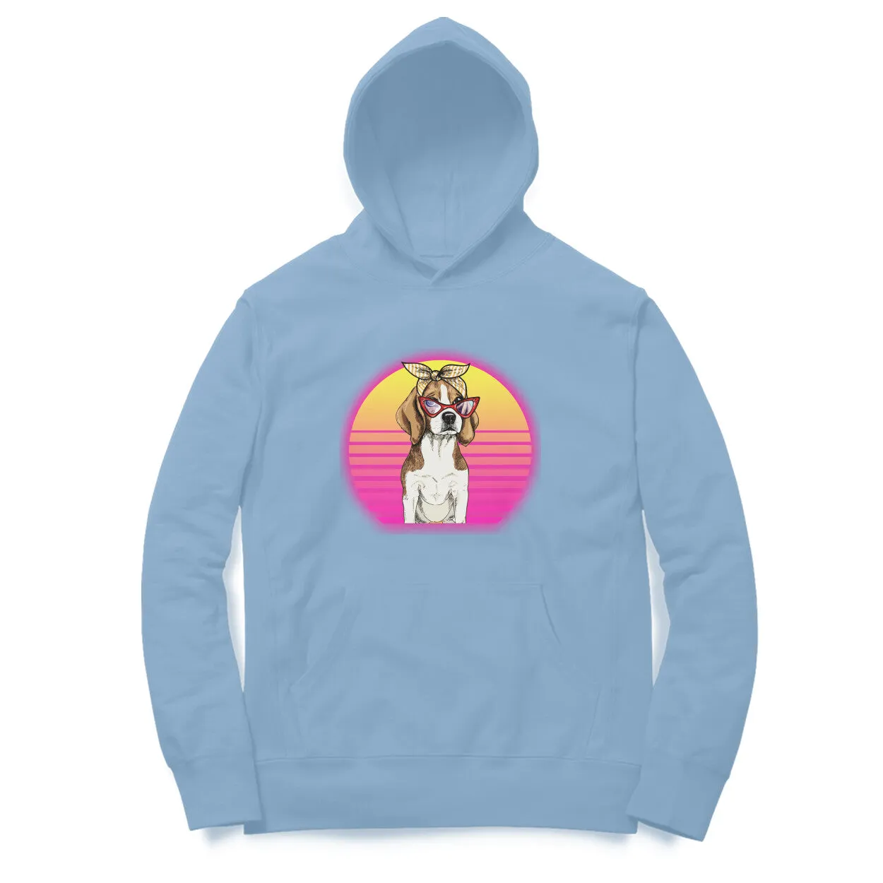 Hoodie (Men) - Lil Miss Beagle (12 Colours)