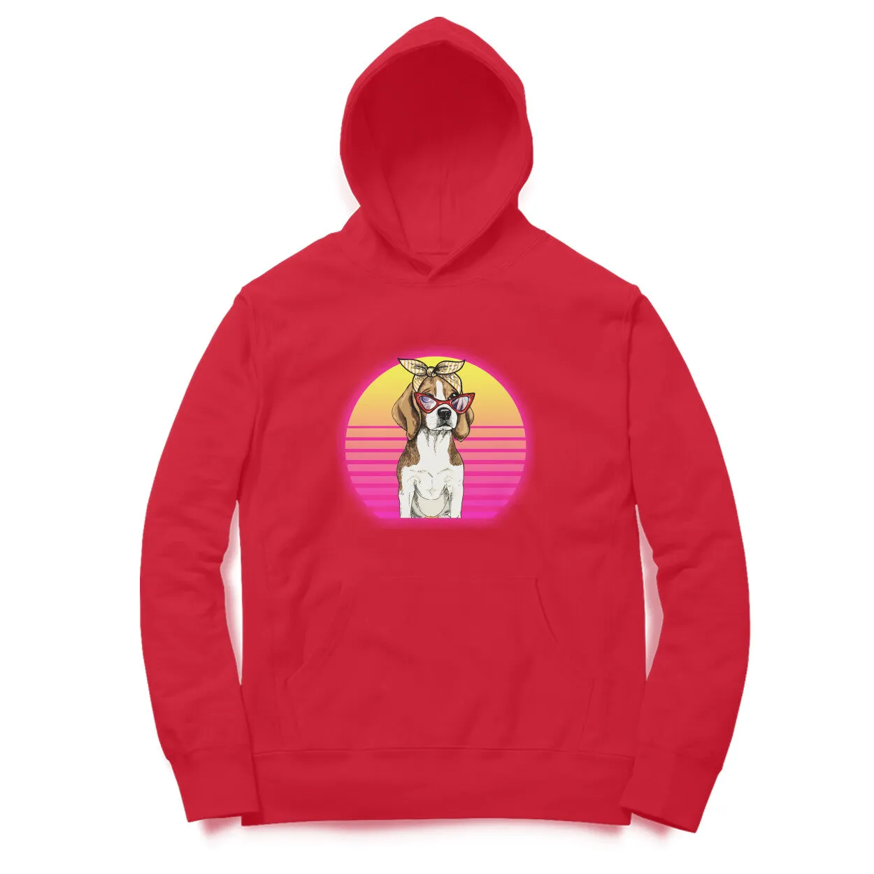 Hoodie (Men) - Lil Miss Beagle (12 Colours)
