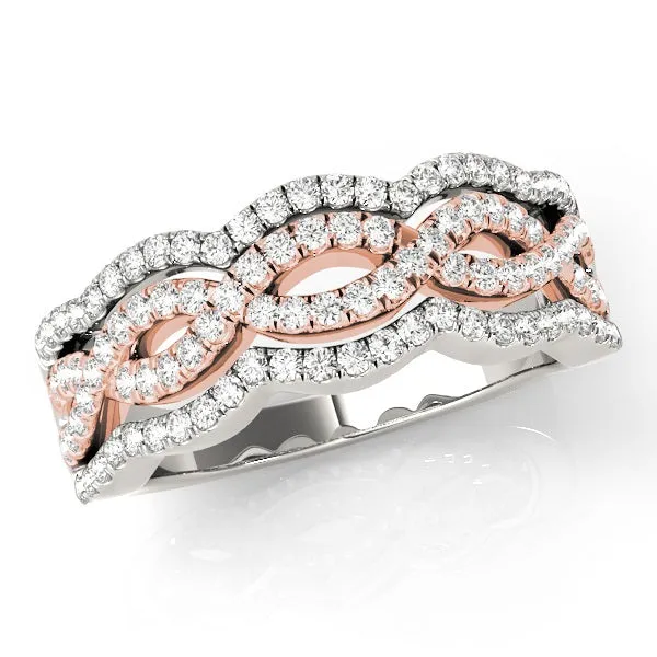 Infinity Multi Row Fashion Right Hand Ring