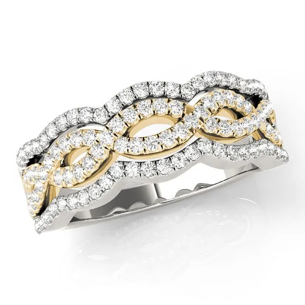 Infinity Multi Row Fashion Right Hand Ring