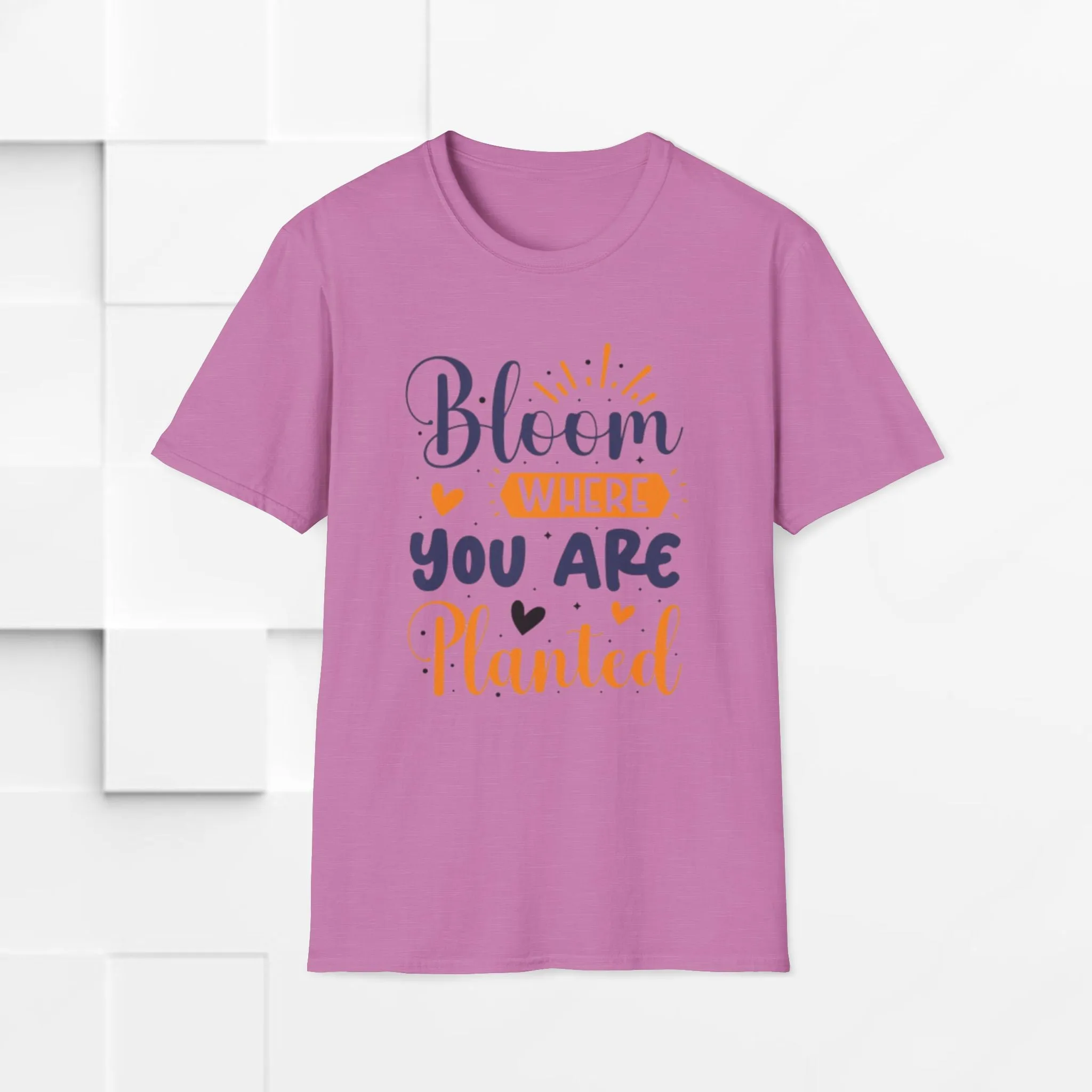 Inspirational Bloom T-Shirt - "Bloom Where You Are Planted"
