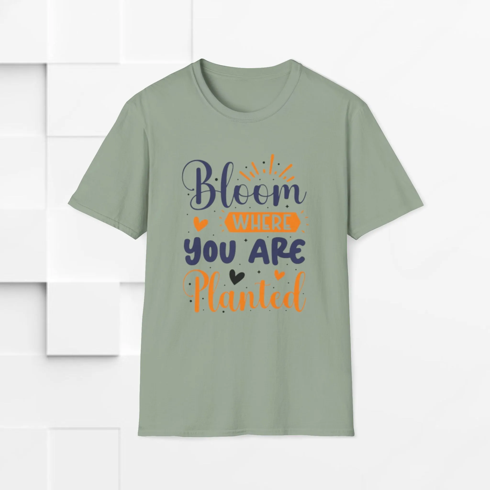 Inspirational Bloom T-Shirt - "Bloom Where You Are Planted"