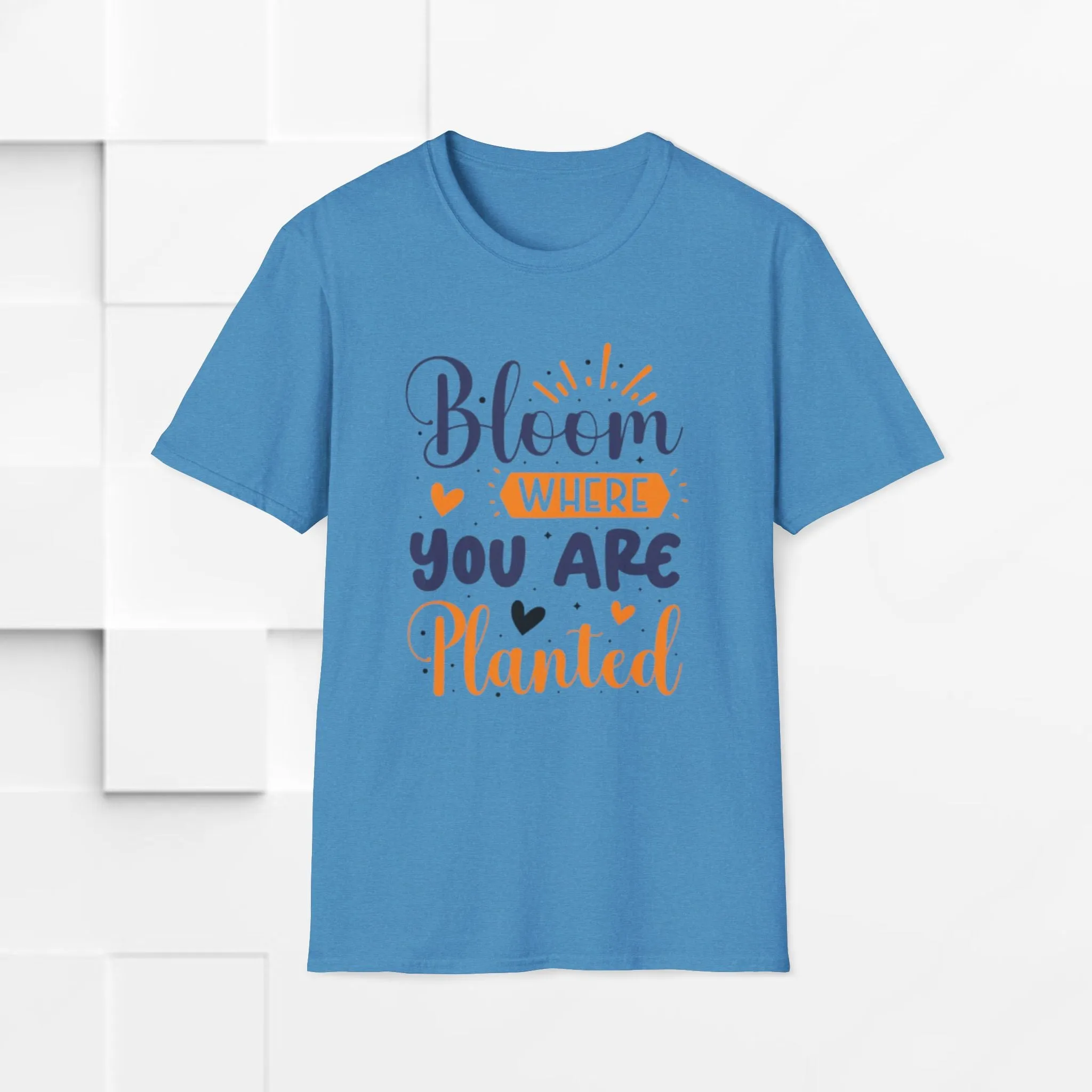 Inspirational Bloom T-Shirt - "Bloom Where You Are Planted"