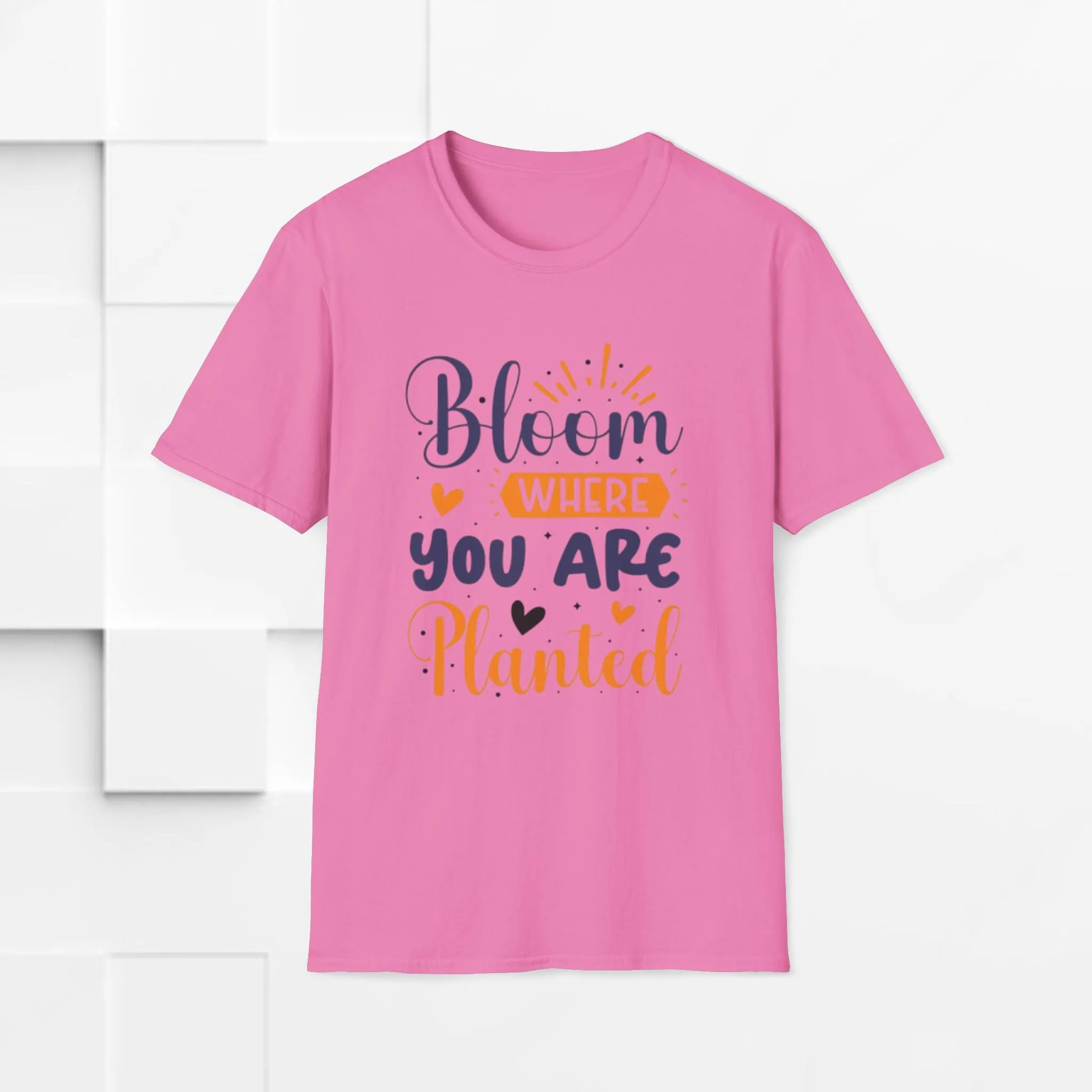 Inspirational Bloom T-Shirt - "Bloom Where You Are Planted"