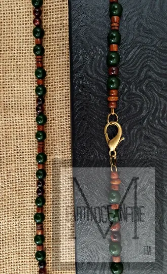 Irish Gold and Green Men's Gemstone Classic